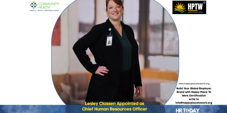 Lesley Classen Appointed as Chief Human Resources Officer at Community Health