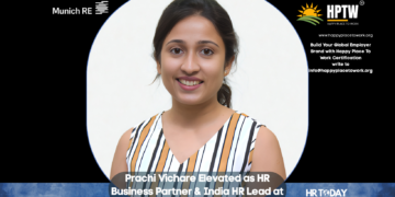 Prachi Vichare Elevated as HR Business Partner & India HR Lead at Munich Re India Branch