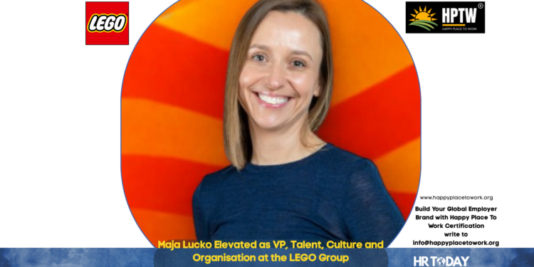 Maja Lucko Elevated as VP, Talent, Culture and Organisation at the LEGO Group