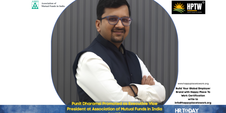 Punit Dharamsi Promoted as Executive Vice President at Association of Mutual Funds in India (AMFI)