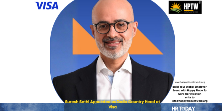Suresh Sethi Appointed as India Country Head at Visa