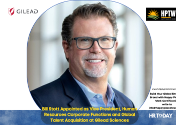 Bill Stott Appointed as Vice President, Human Resources Corporate Functions and Global Talent Acquisition at Gilead Sciences