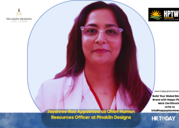 Jayshree Rao Appointed as Chief Human Resources Officer at Pinakiin Designs