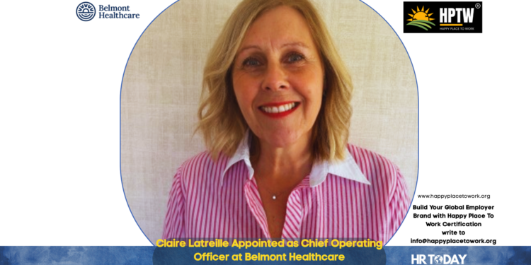 Claire Latreille Appointed as Chief Operating Officer at Belmont Healthcare