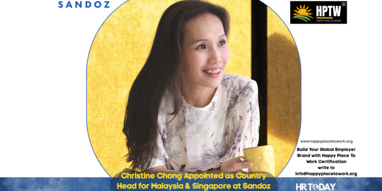 Christine Chong Appointed as Country Head for Malaysia & Singapore at Sandoz