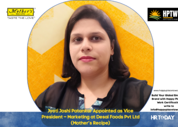 Jyoti Joshi Patankar Appointed as Vice President – Marketing at Desai Foods Pvt Ltd (Mother’s Recipe)