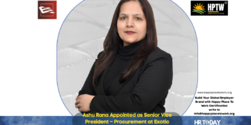 Ashu Rana Appointed as Senior Vice President – Procurement at Exotic Innovations Private Limited