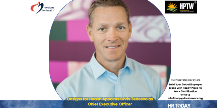 Designs for Health Appoints Chris Tedesco as Chief Executive Officer