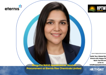 Shagufta Nahid Appointed as Head of Procurement at Eternis Fine Chemicals Limited