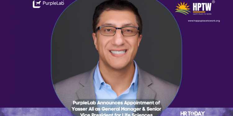 PurpleLab Announces Appointment of Yasser Ali as General Manager & Senior Vice President for Life Sciences