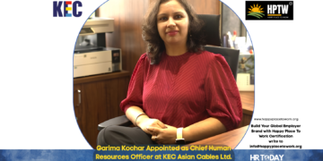 Garima Kochar Appointed as Chief Human Resources Officer at KEC Asian Cables Ltd.