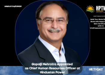 Gopalji Mehrotra Appointed as Chief Human Resources Officer at Hindustan Power