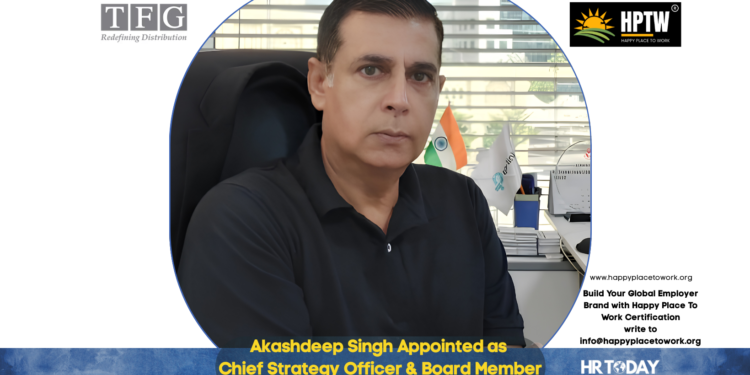 Akashdeep Singh Appointed as Chief Strategy Officer & Board Member at Tech First Gulf