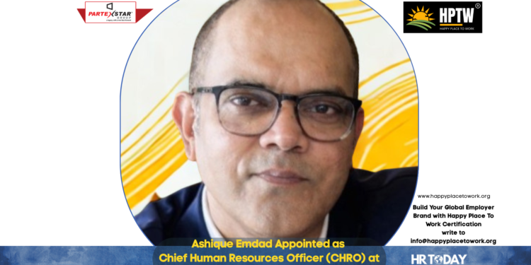 Ashique Emdad Appointed as Chief Human Resources Officer (CHRO) at Partex Star Group