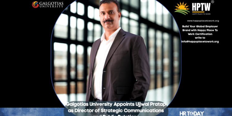 Galgotias University Appoints Ujjwal Pratap as Director of Strategic Communications and Public Relations