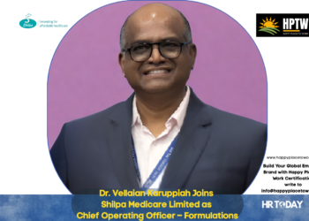 Dr. Vellaian Karuppiah Joins Shilpa Medicare Limited as Chief Operating Officer – Formulations