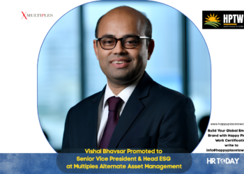 Vishal Bhavsar Promoted to Senior Vice President & Head ESG at Multiples Alternate Asset Management