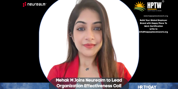 Mehak M Joins Neurealm to Lead Organization Effectiveness CoE