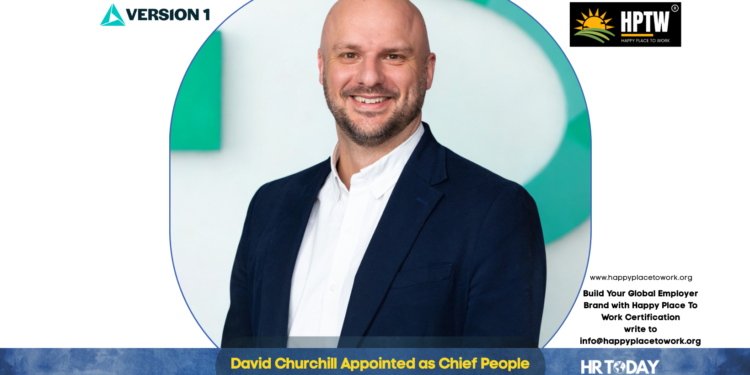 David Churchill Appointed as Chief People Officer at Version 1