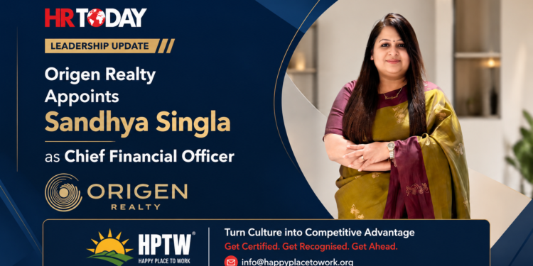 Origen Realty Appoints Sandhya Singla as Chief Financial Officer