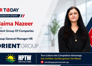 Naima Nazeer Joins Orient Group Of Companies as Group General Manager HR