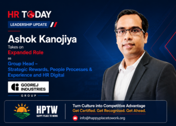 Ashok Kanojiya Takes on Expanded Role as Group Head - Strategic Rewards, People Processes & Experience and HR Digital at Godrej Industries Group