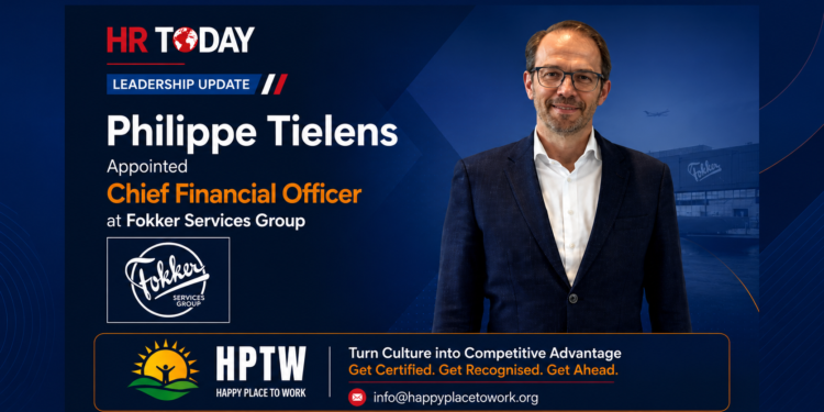 Philippe Tielens Appointed Chief Financial Officer at Fokker Services Group