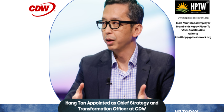 Hang Tan Appointed as Chief Strategy and Transformation Officer at CDW