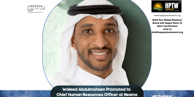 Waleed Abdulmohsen Promoted to Chief Human Resources Officer at Nesma