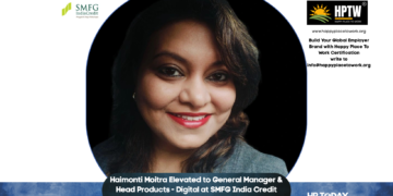 Haimonti Moitra Elevated to General Manager & Head Products - Digital at SMFG India Credit