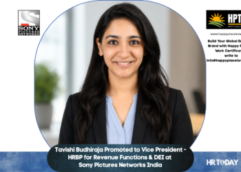 Tavishi Budhiraja Promoted to Vice President - HRBP for Revenue Functions & DEI at Sony Pictures Networks India