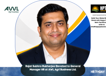 Rajat Subhra Mukherjee Elevated to General Manager HR at AWL Agri Business Ltd.