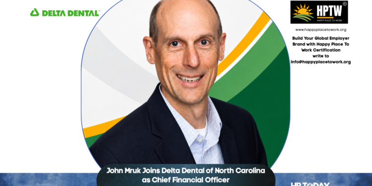 John Mruk Joins Delta Dental of North Carolina as Chief Financial Officer