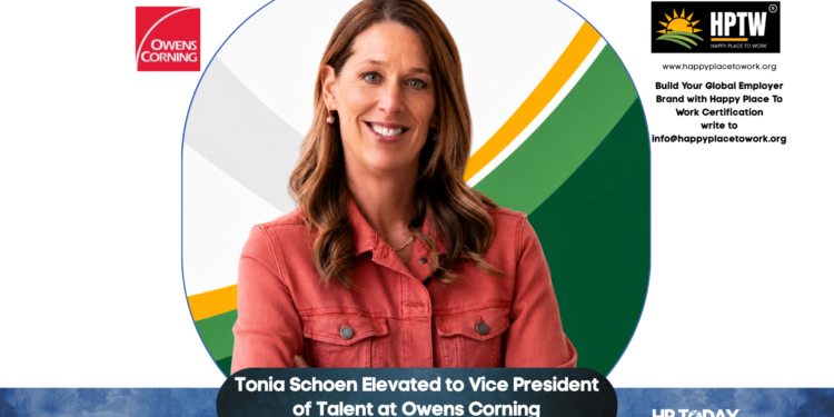 Tonia Schoen Elevated to Vice President of Talent at Owens Corning