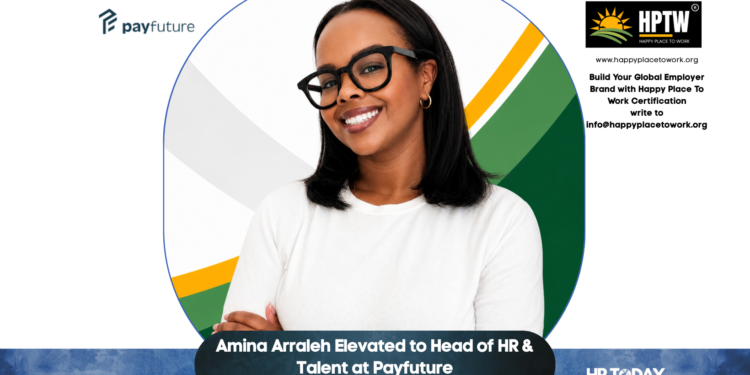 Amina Arraleh Elevated to Head of HR & Talent at Payfuture