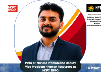 Pintu Kr. Mahato Promoted to Deputy Vice President - Human Resources at HDFC ERGO