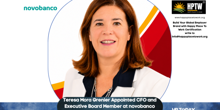Teresa Mora Grenier Appointed CFO and Executive Board Member at novobanco