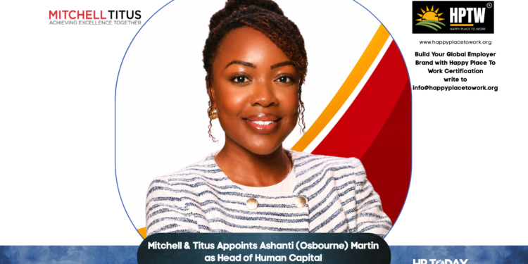 Mitchell & Titus Appoints Ashanti (Osbourne) Martin as Head of Human Capital