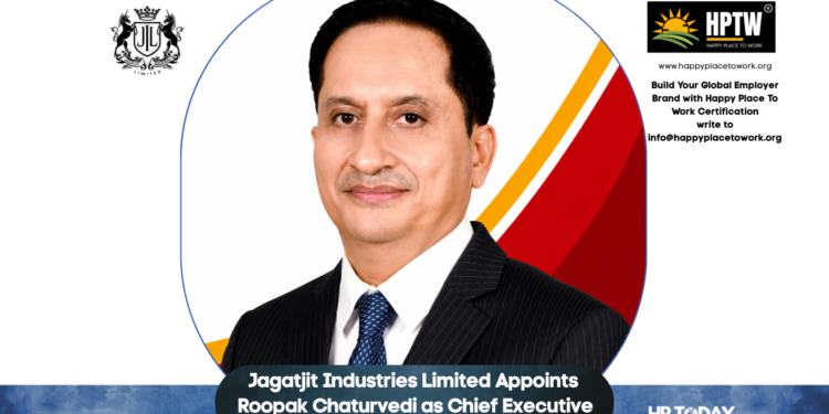 Jagatjit Industries Limited Appoints Roopak Chaturvedi as Chief Executive Officer