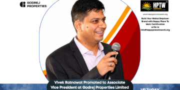 Vivek Ratnawat Promoted to Associate Vice President at Godrej Properties Limited