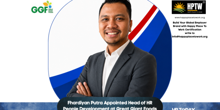 Fhardiyan Putra Appointed Head of HR People Development at Great Giant Foods