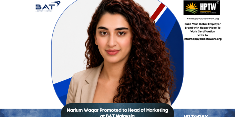 Marium Waqar Promoted to Head of Marketing at BAT Malaysia