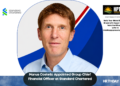 Manus Costello Appointed Group Chief Financial Officer at Standard Chartered