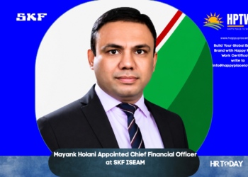 Mayank Holani Appointed Chief Financial Officer at SKF ISEAM