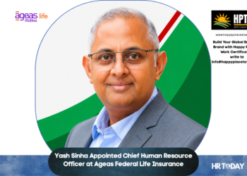 Yash Sinha Appointed Chief Human Resource Officer at Ageas Federal Life Insurance