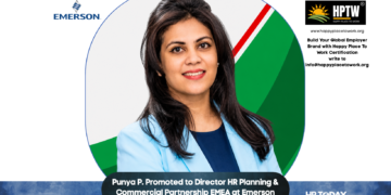 Punya P. Promoted to Director HR Planning & Commercial Partnership EMEA at Emerson