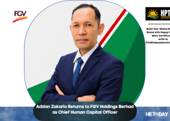 Adzlan Zakaria Returns to FGV Holdings Berhad as Chief Human Capital Officer