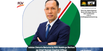 Adzlan Zakaria Returns to FGV Holdings Berhad as Chief Human Capital Officer