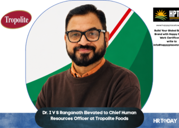 Dr. I V S Ranganath Elevated to Chief Human Resources Officer at Tropolite Foods
