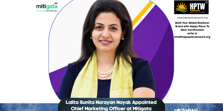 Lalita Sunita Narayan Nayak Appointed Chief Marketing Officer at Mitigata